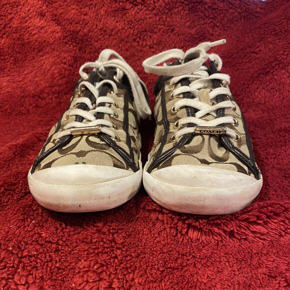 Coach Sneakers W Size 10 - Picture 8 of 9